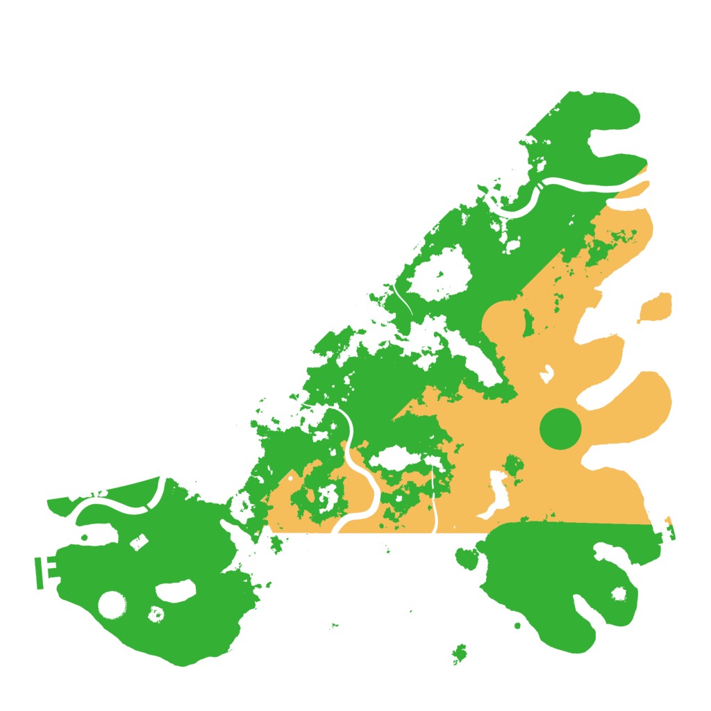Biome Rust Map: Procedural Map, Size: 4500, Seed: 193824275