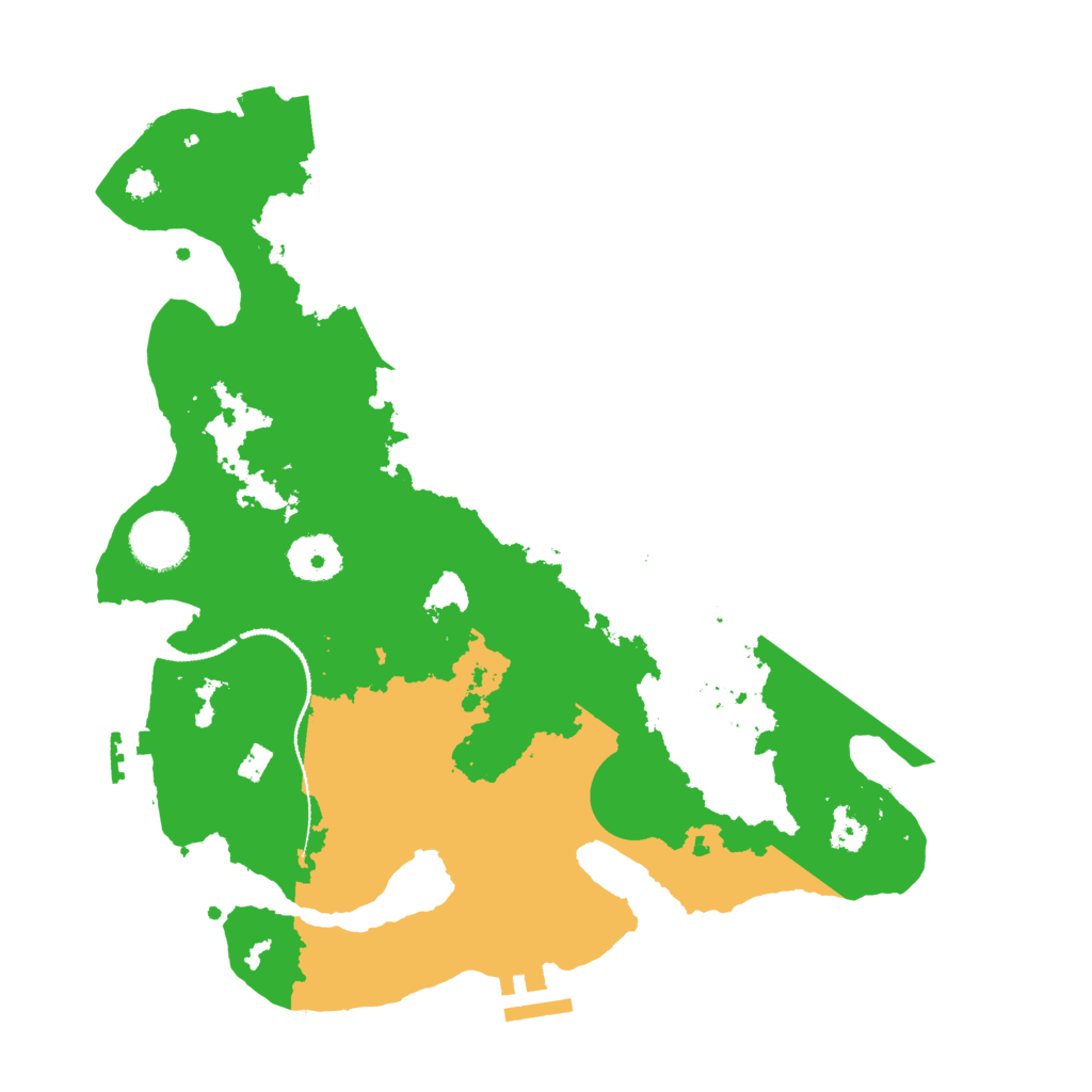 Biome Rust Map: Procedural Map, Size: 3250, Seed: 1381133226