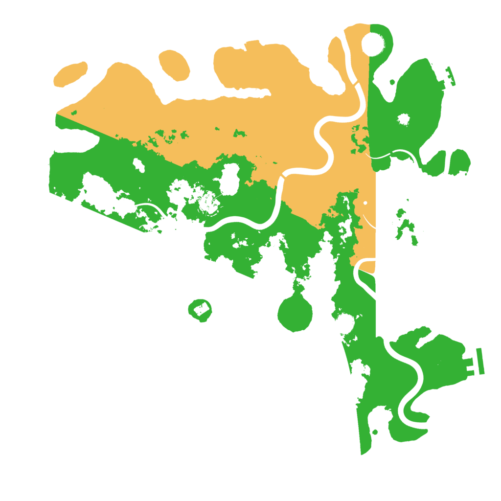 Biome Rust Map: Procedural Map, Size: 3850, Seed: 1746126090