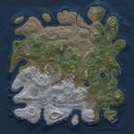 Thumbnail Rust Map: Procedural Map, Size: 3850, Seed: 1746126090, 16 Monuments