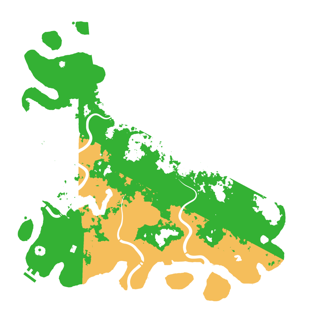 Biome Rust Map: Procedural Map, Size: 4500, Seed: 398094749
