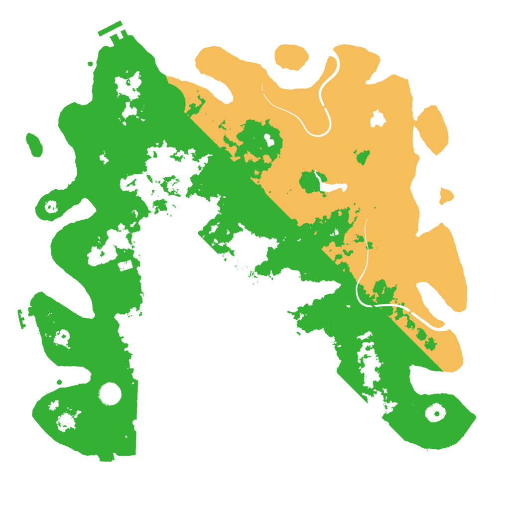 Biome Rust Map: Procedural Map, Size: 4000, Seed: 534844414