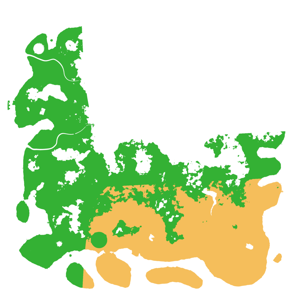 Biome Rust Map: Procedural Map, Size: 5000, Seed: 71843382