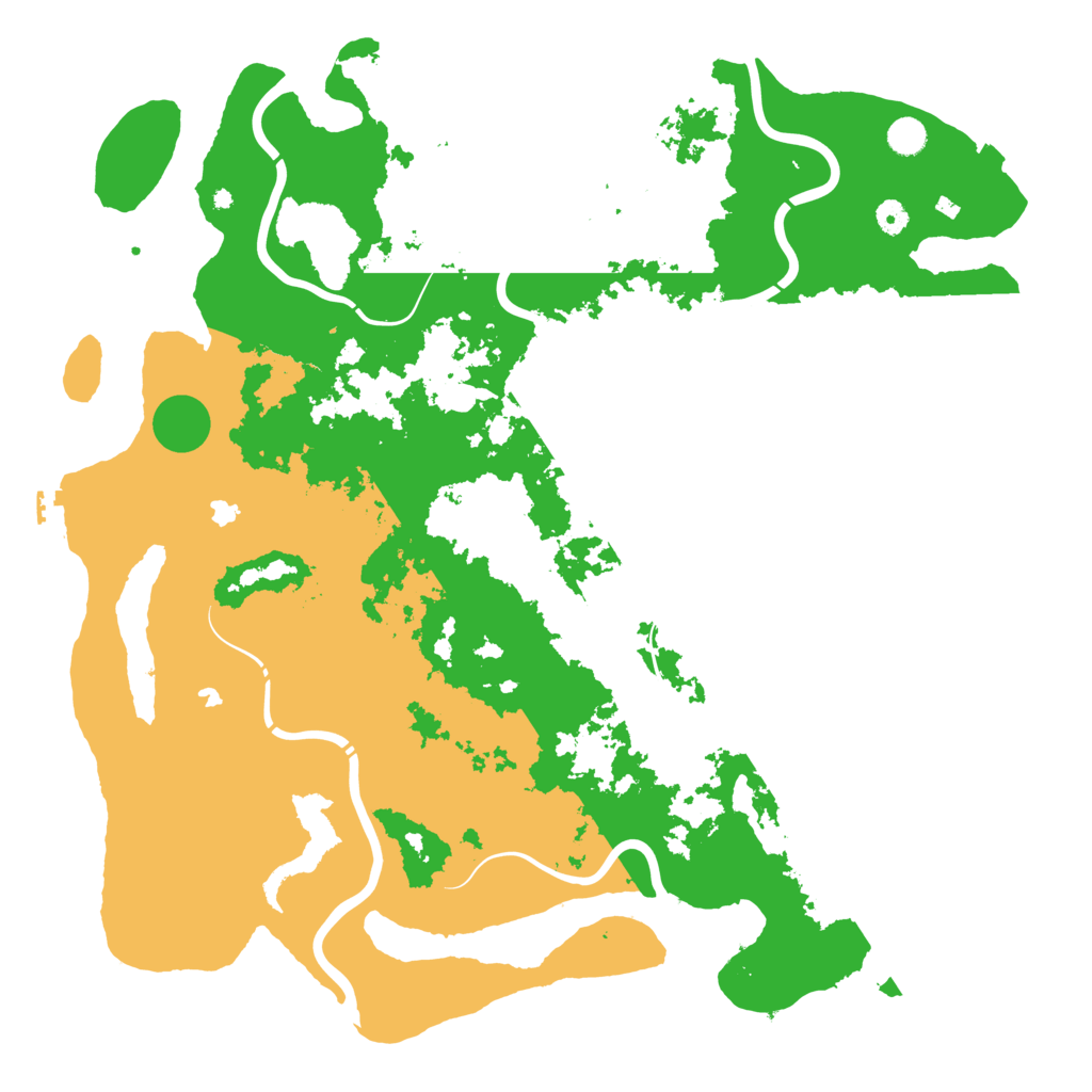 Biome Rust Map: Procedural Map, Size: 5000, Seed: 903248122