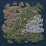 Thumbnail Rust Map: Procedural Map, Size: 5000, Seed: 20190717, 17 Monuments