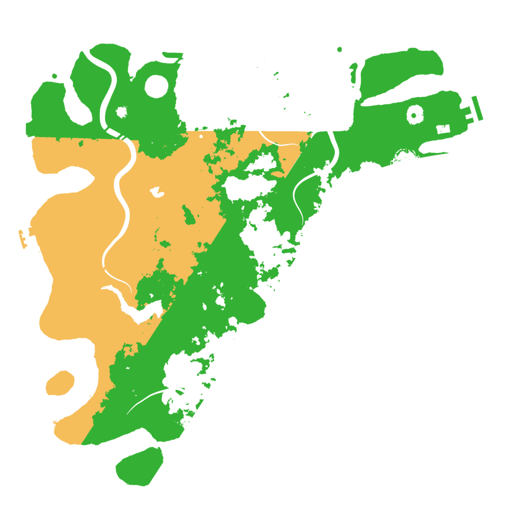 Biome Rust Map: Procedural Map, Size: 4250, Seed: 261297502