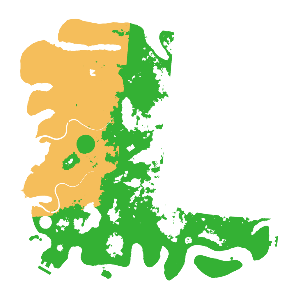 Biome Rust Map: Procedural Map, Size: 4250, Seed: 1468937110