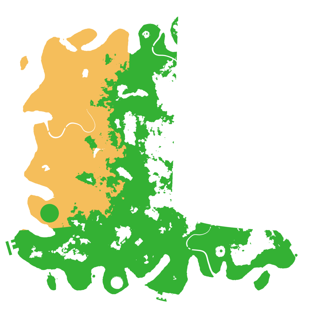 Biome Rust Map: Procedural Map, Size: 4500, Seed: 1731113972
