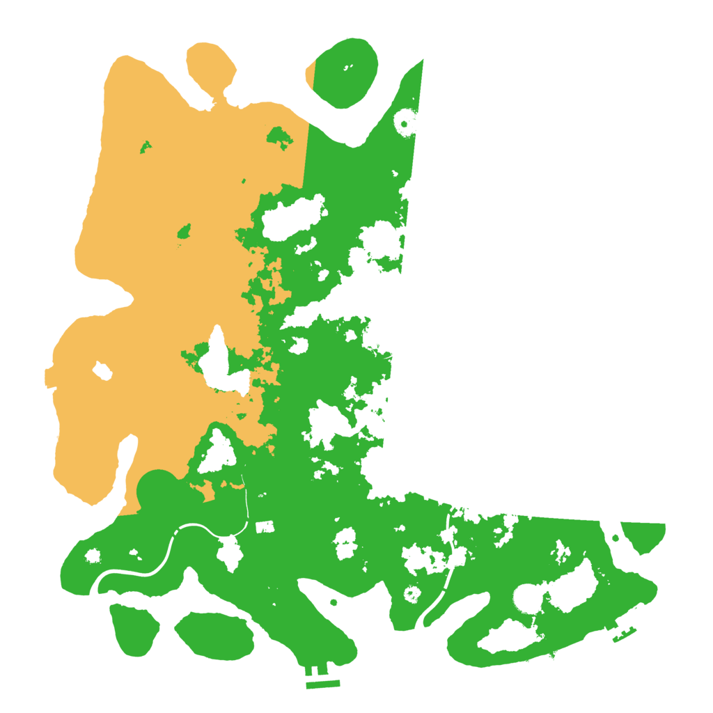 Biome Rust Map: Procedural Map, Size: 4250, Seed: 1318525