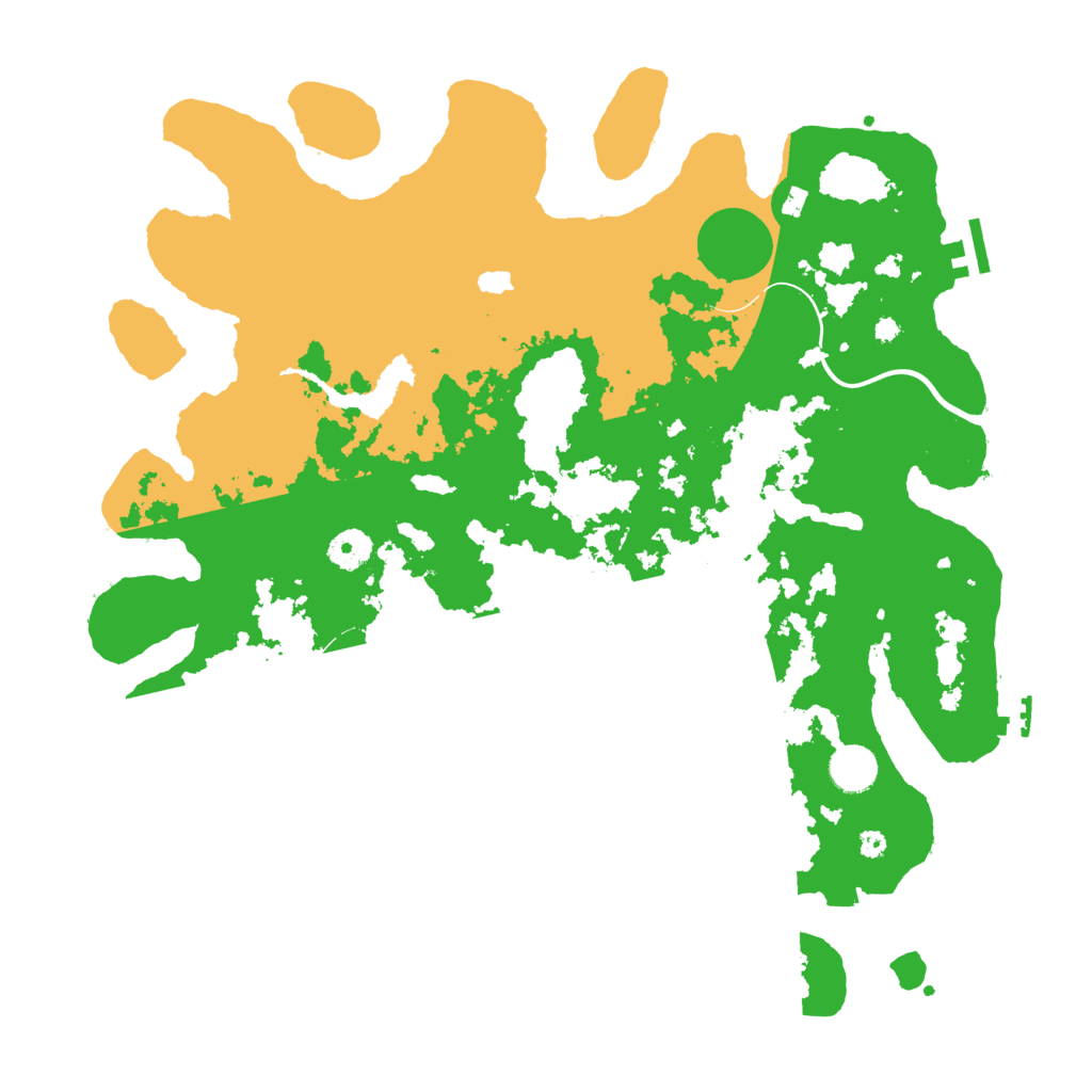 Biome Rust Map: Procedural Map, Size: 4000, Seed: 296448377