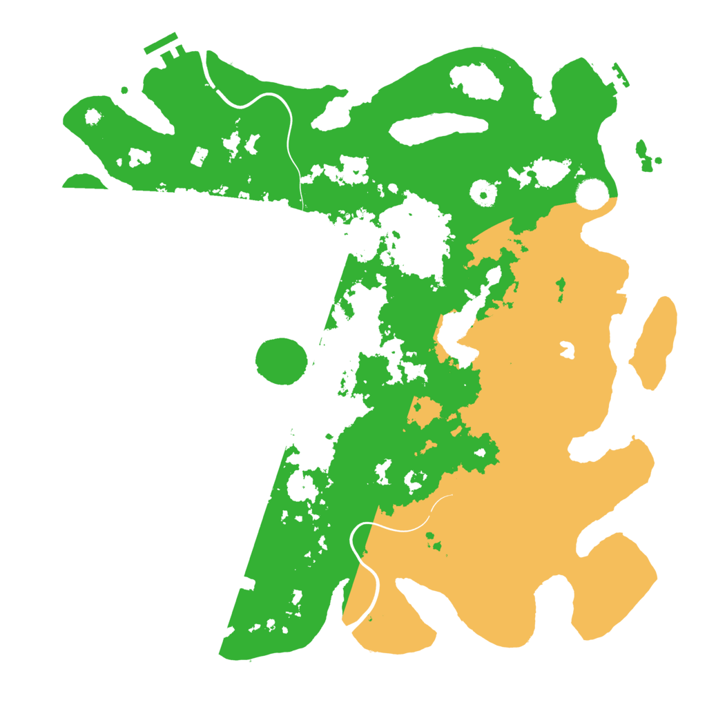 Biome Rust Map: Procedural Map, Size: 4000, Seed: 181609227