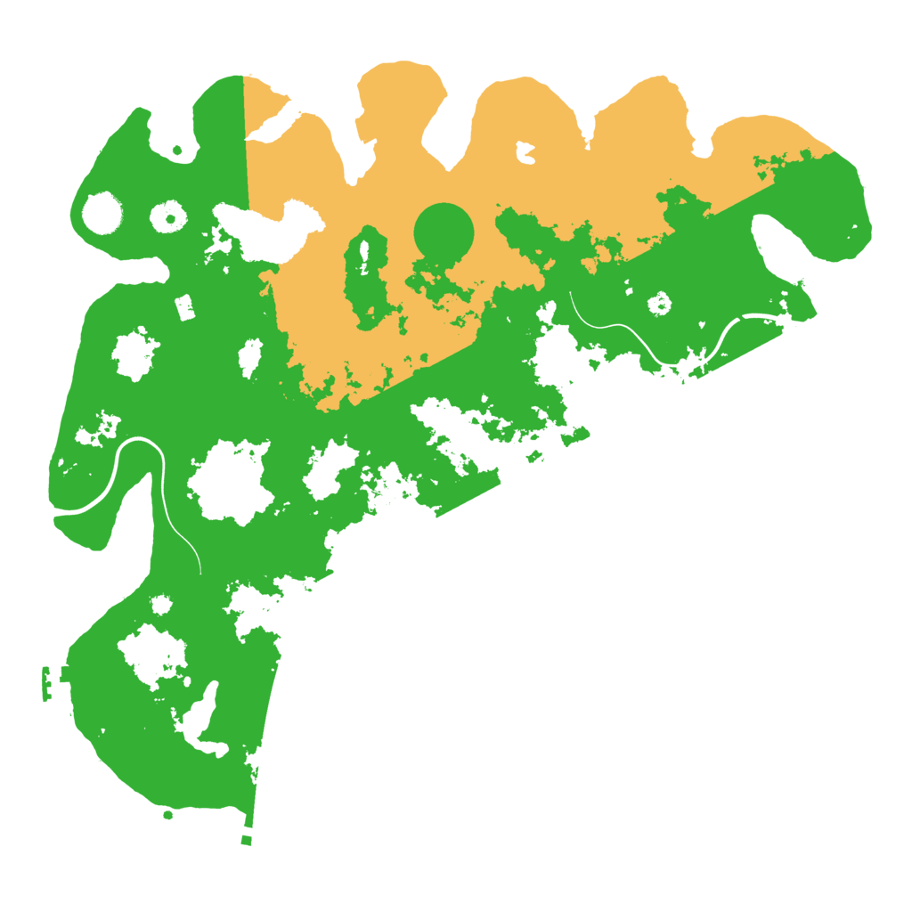 Biome Rust Map: Procedural Map, Size: 4000, Seed: 1767574664