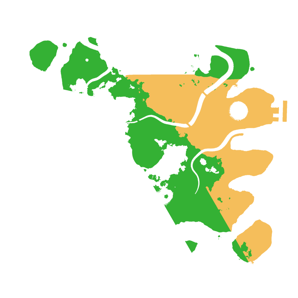 Biome Rust Map: Procedural Map, Size: 2850, Seed: 1506199105