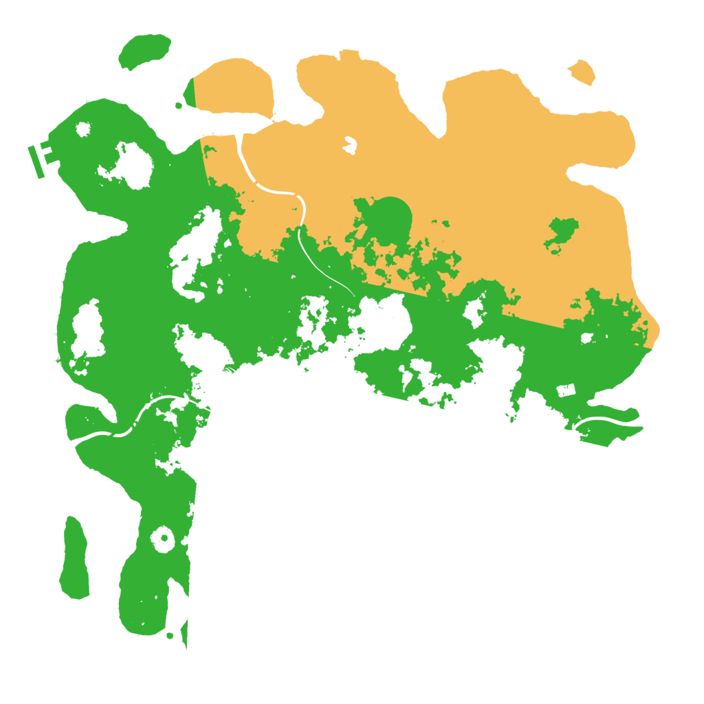 Biome Rust Map: Procedural Map, Size: 4250, Seed: 93874384