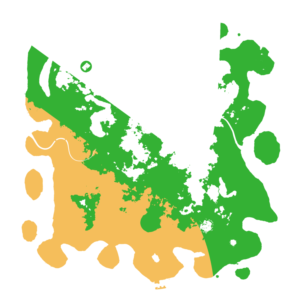 Biome Rust Map: Procedural Map, Size: 4250, Seed: 763551878