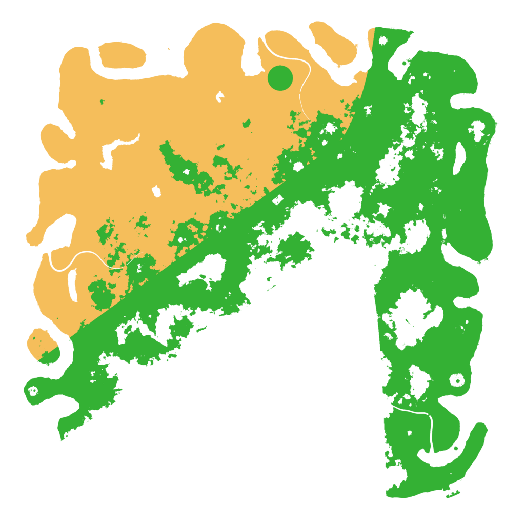 Biome Rust Map: Procedural Map, Size: 5500, Seed: 1918230123
