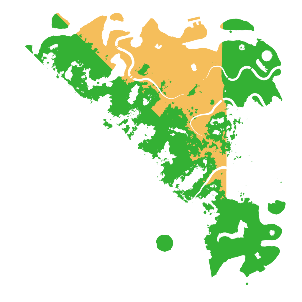 Biome Rust Map: Procedural Map, Size: 5000, Seed: 1687075008