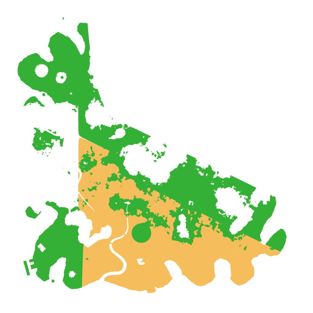 Biome Rust Map: Procedural Map, Size: 4250, Seed: 60493495