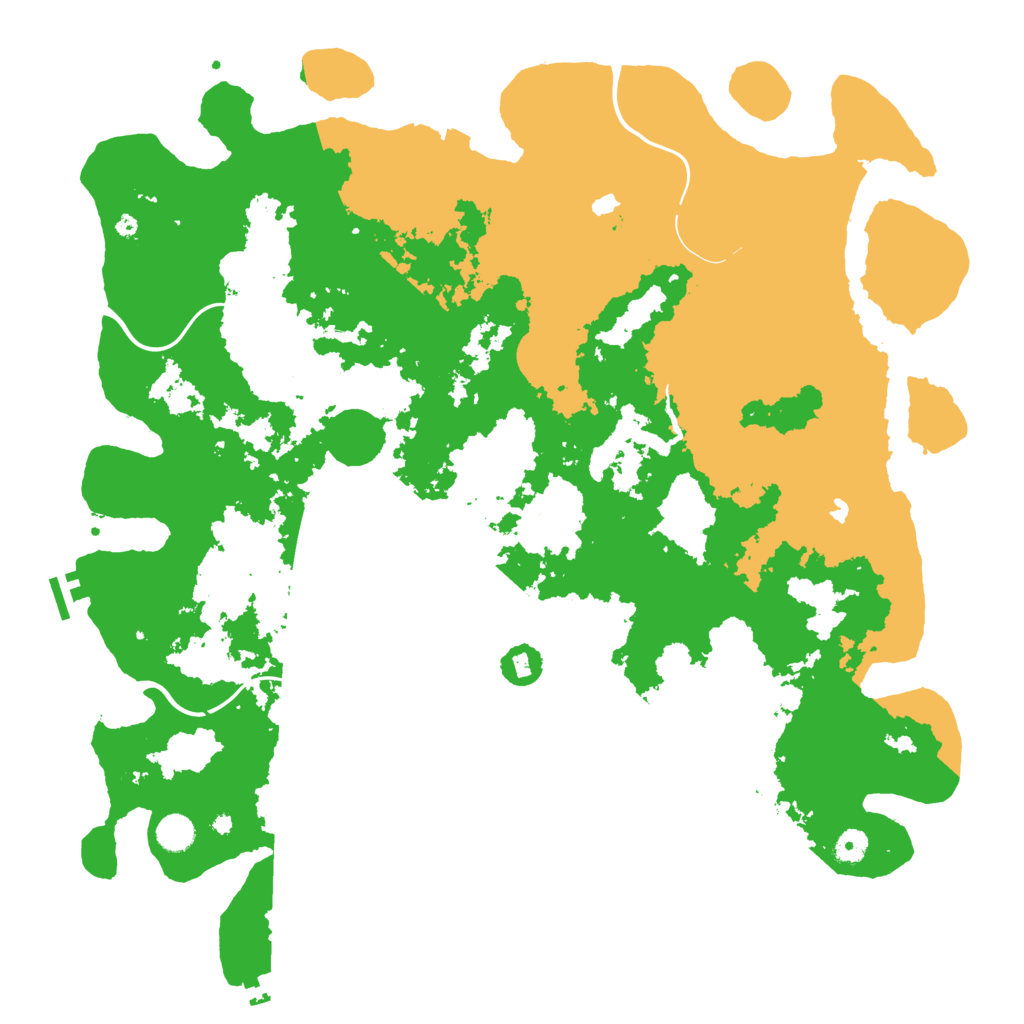 Biome Rust Map: Procedural Map, Size: 4750, Seed: 949709414