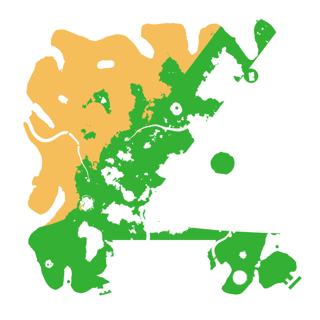 Biome Rust Map: Procedural Map, Size: 4000, Seed: 1302321814