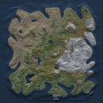 Thumbnail Rust Map: Procedural Map, Size: 4000, Seed: 1302321814, 14 Monuments