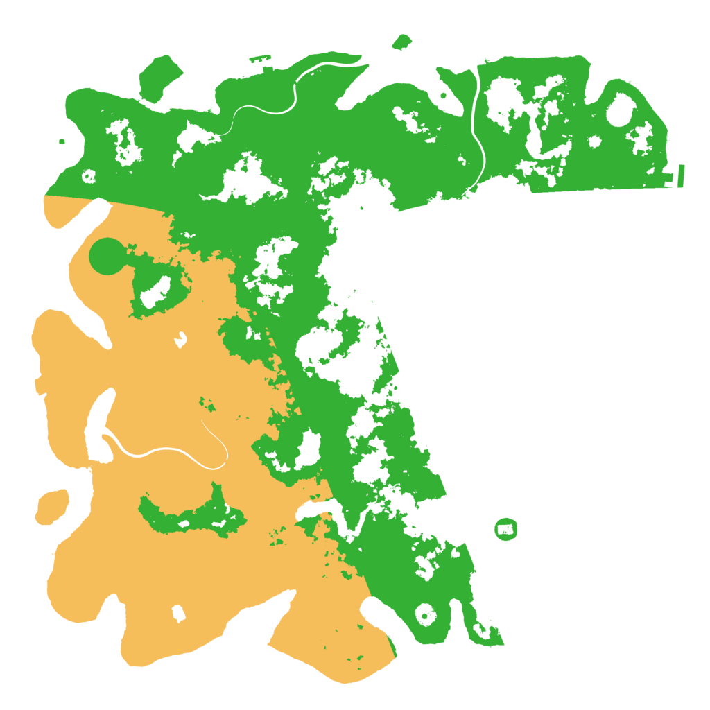 Biome Rust Map: Procedural Map, Size: 5000, Seed: 2087781100