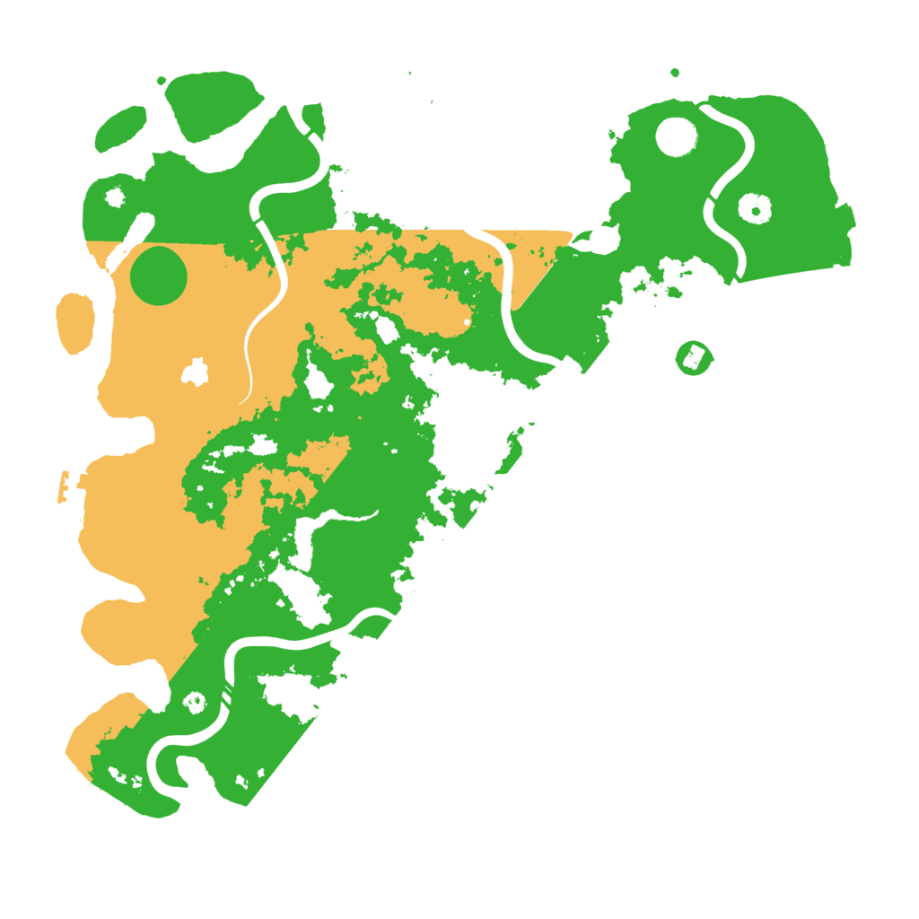 Biome Rust Map: Procedural Map, Size: 4250, Seed: 994127182