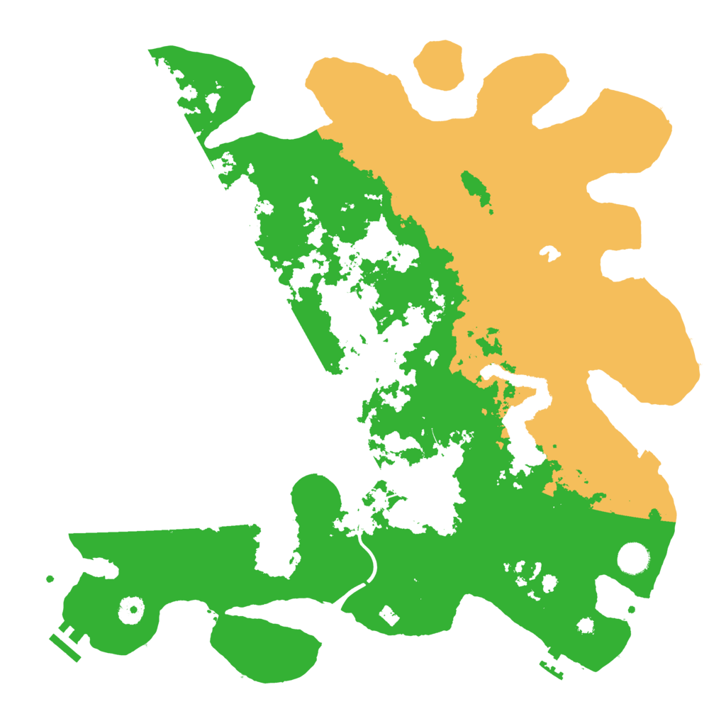 Biome Rust Map: Procedural Map, Size: 4000, Seed: 649861369