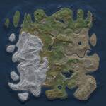 Thumbnail Rust Map: Procedural Map, Size: 4100, Seed: 244571678, 14 Monuments
