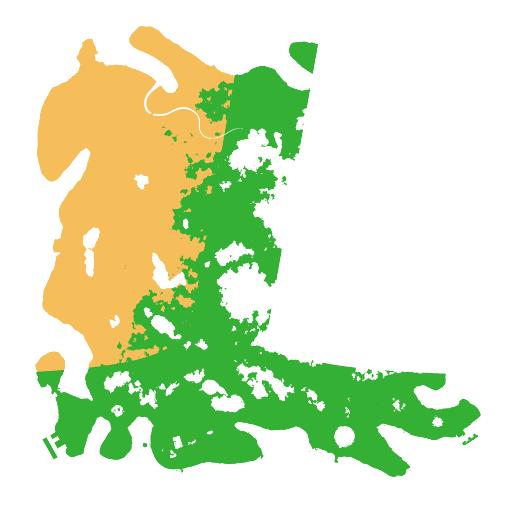 Biome Rust Map: Procedural Map, Size: 4500, Seed: 20250502
