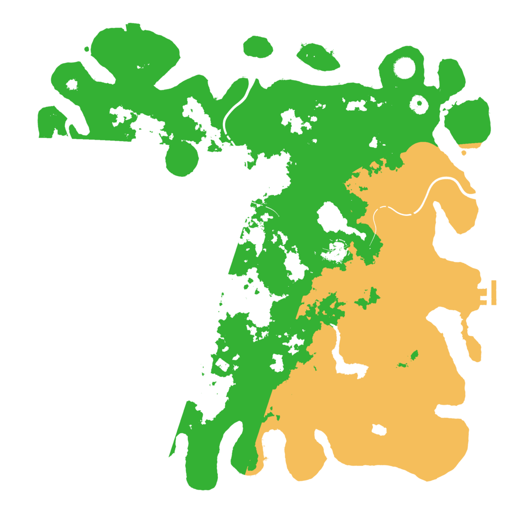 Biome Rust Map: Procedural Map, Size: 4250, Seed: 329873649