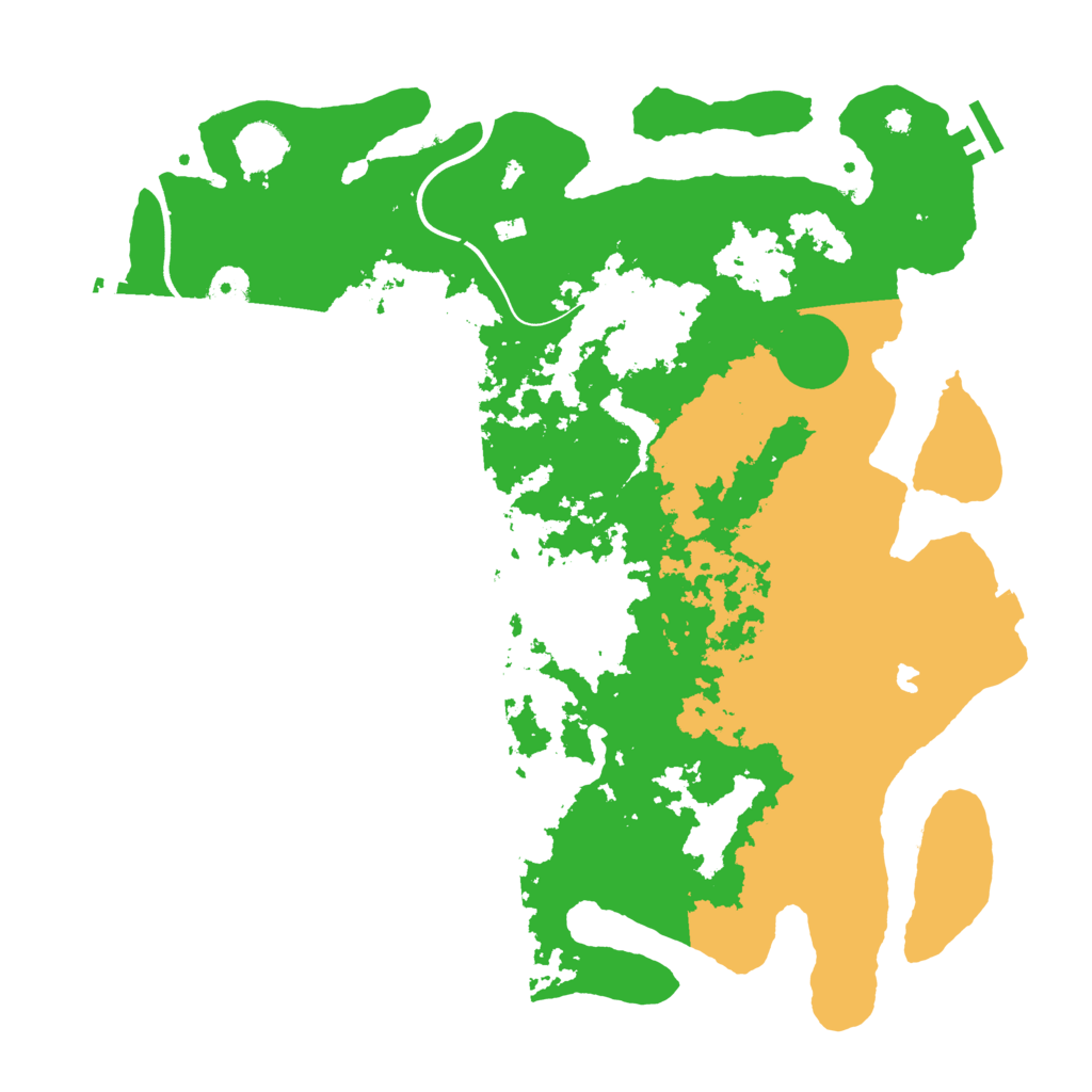 Biome Rust Map: Procedural Map, Size: 4000, Seed: 13813
