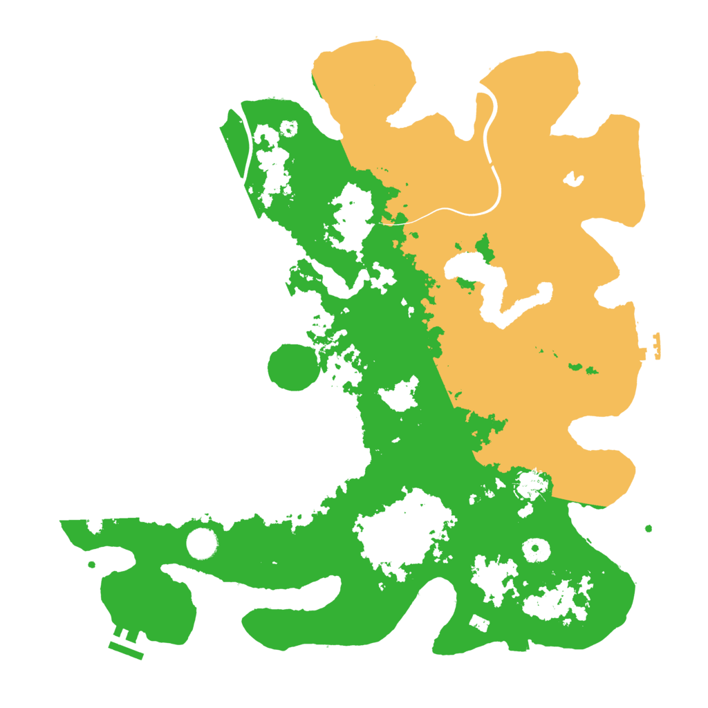 Biome Rust Map: Procedural Map, Size: 4000, Seed: 72846392