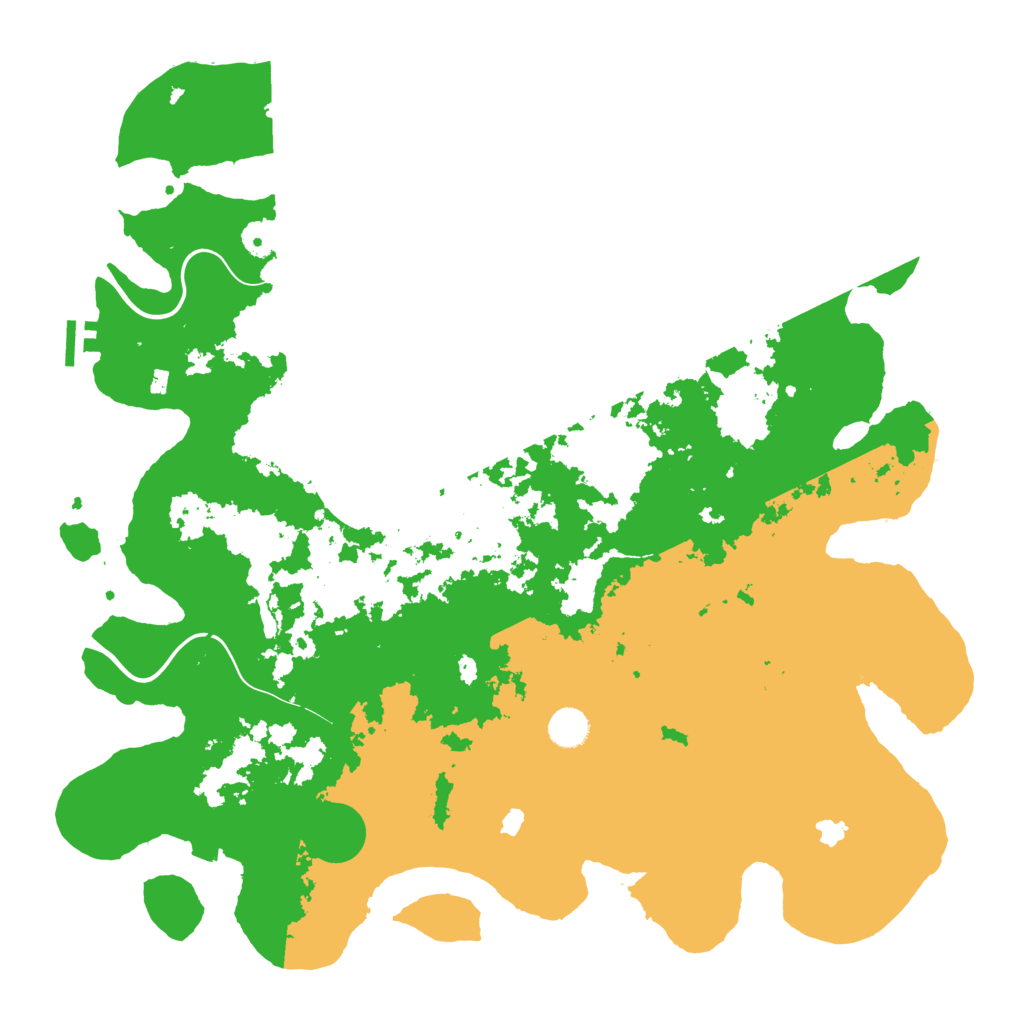 Biome Rust Map: Procedural Map, Size: 4500, Seed: 880112553