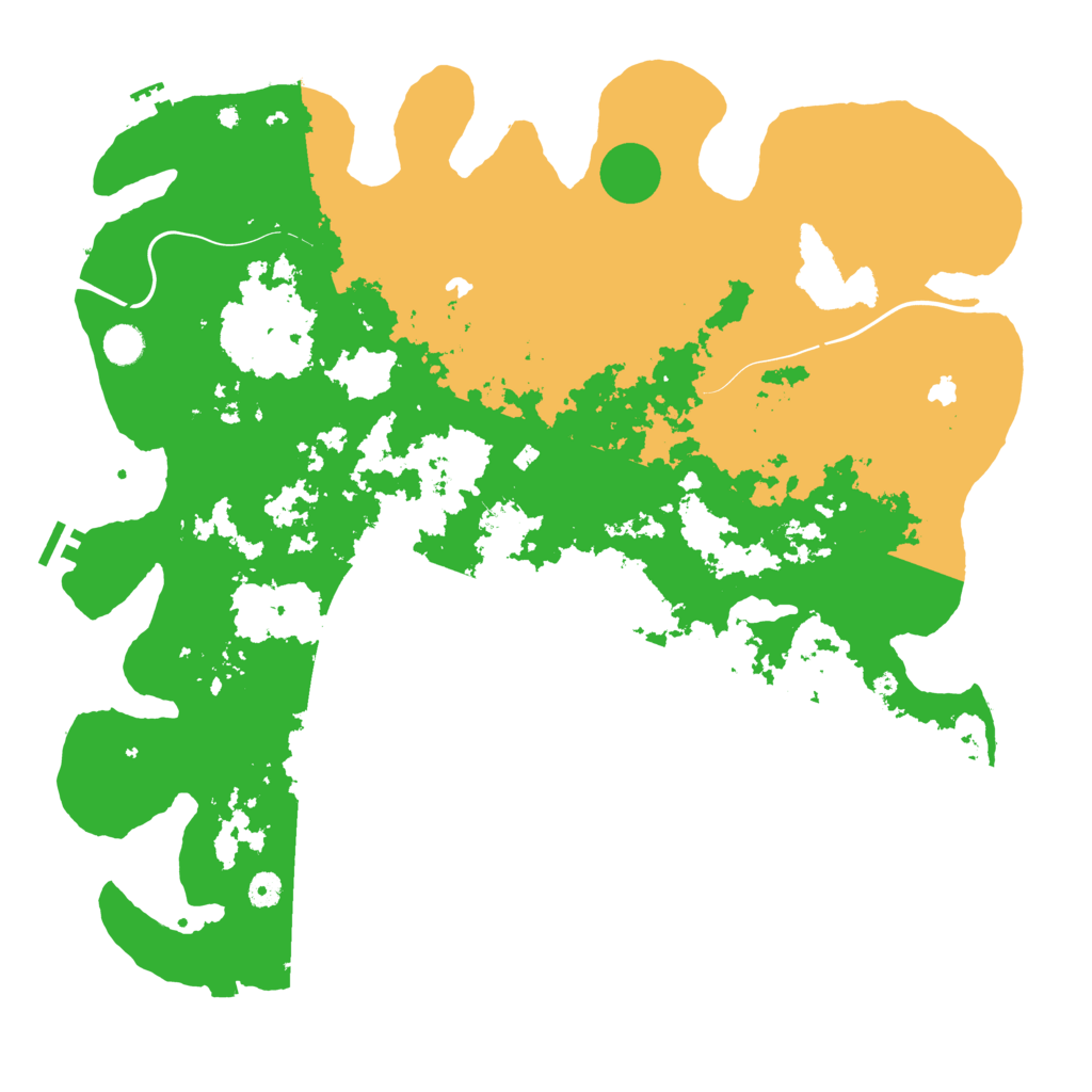 Biome Rust Map: Procedural Map, Size: 4750, Seed: 305150782