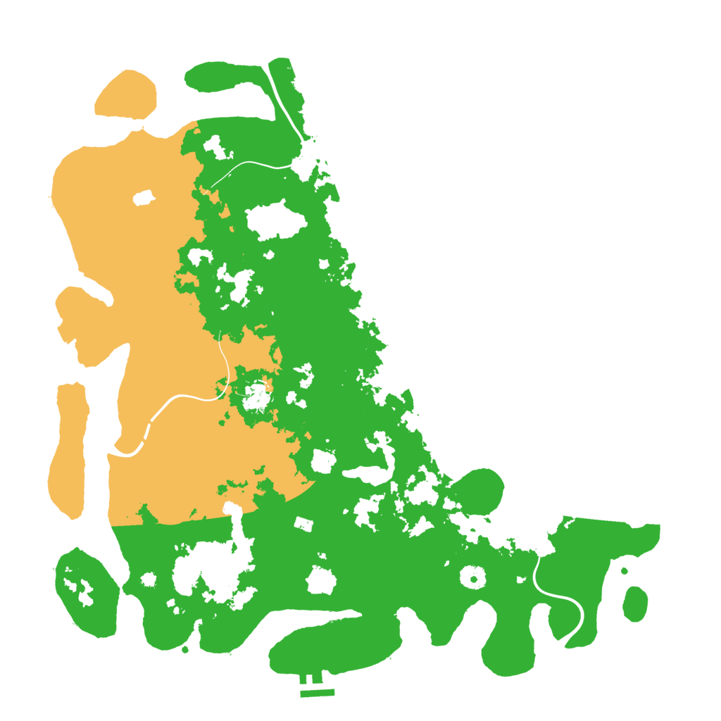 Biome Rust Map: Procedural Map, Size: 4250, Seed: 837192783