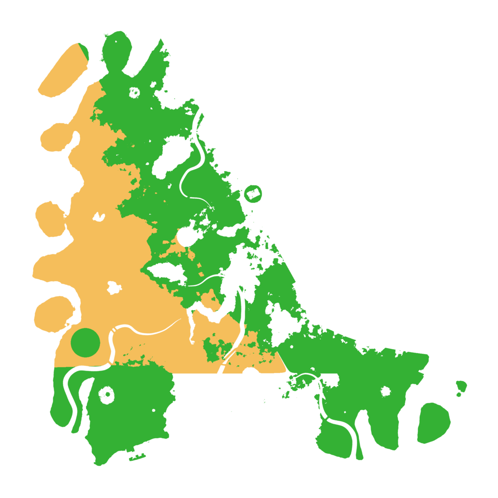 Biome Rust Map: Procedural Map, Size: 4500, Seed: 1155535854