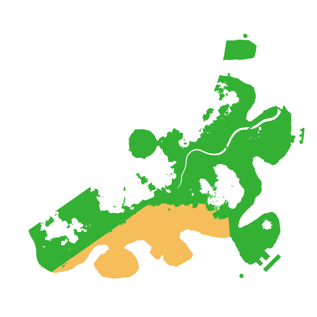 Biome Rust Map: Procedural Map, Size: 3000, Seed: 2102530429