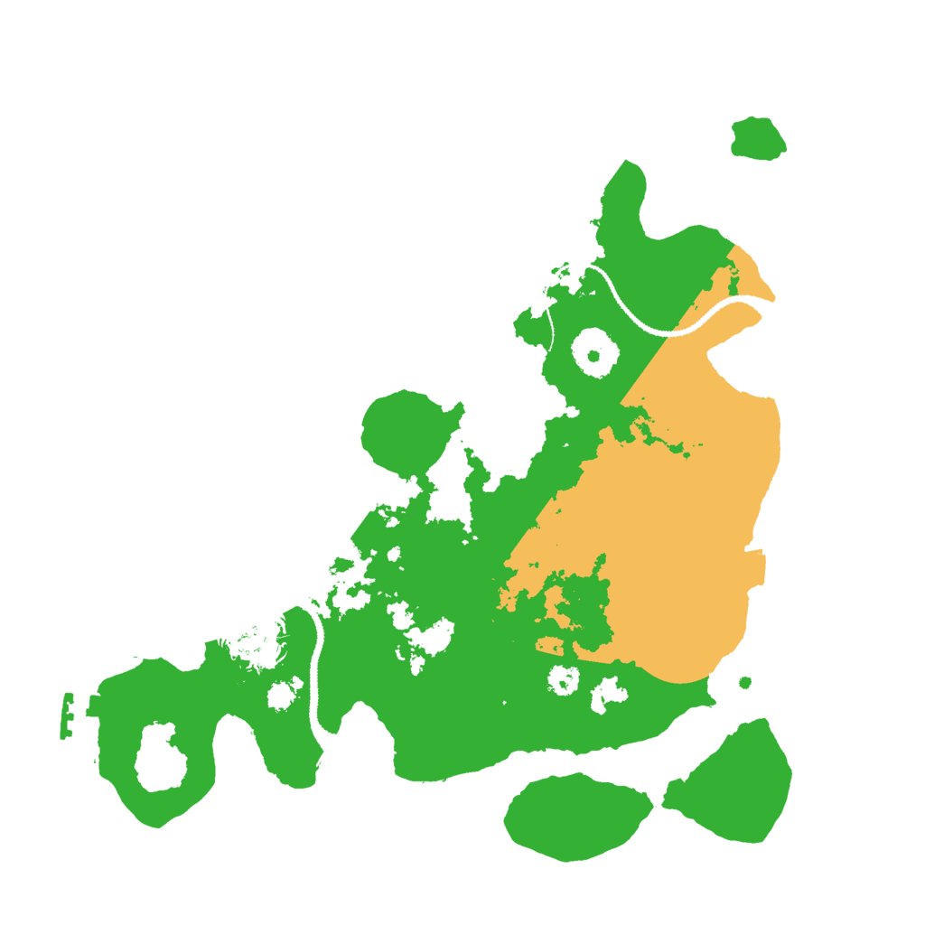 Biome Rust Map: Procedural Map, Size: 3000, Seed: 23714