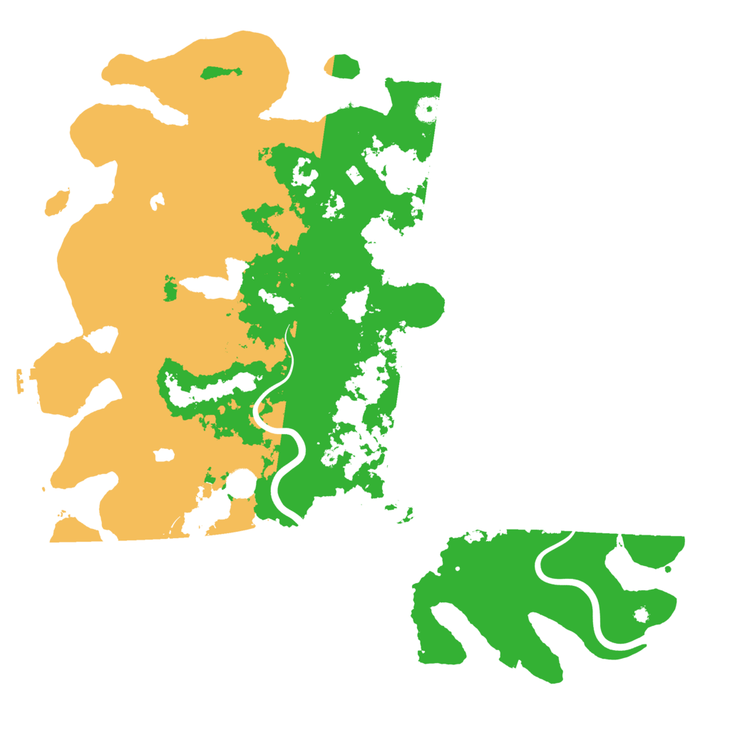 Biome Rust Map: Procedural Map, Size: 4500, Seed: 192077336