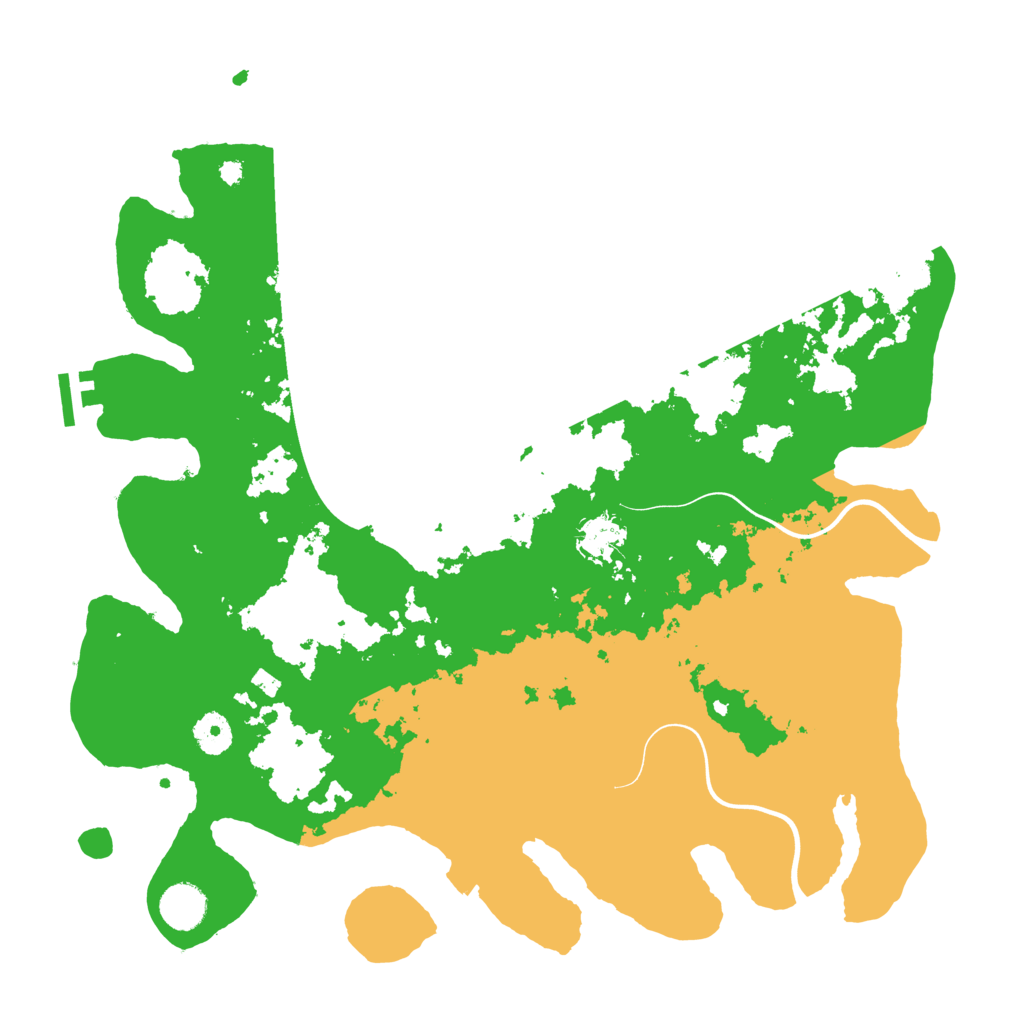 Biome Rust Map: Procedural Map, Size: 3900, Seed: 1197308427