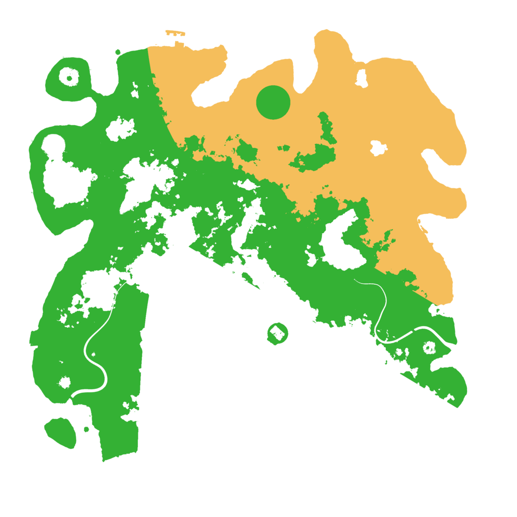 Biome Rust Map: Procedural Map, Size: 4000, Seed: 324857935