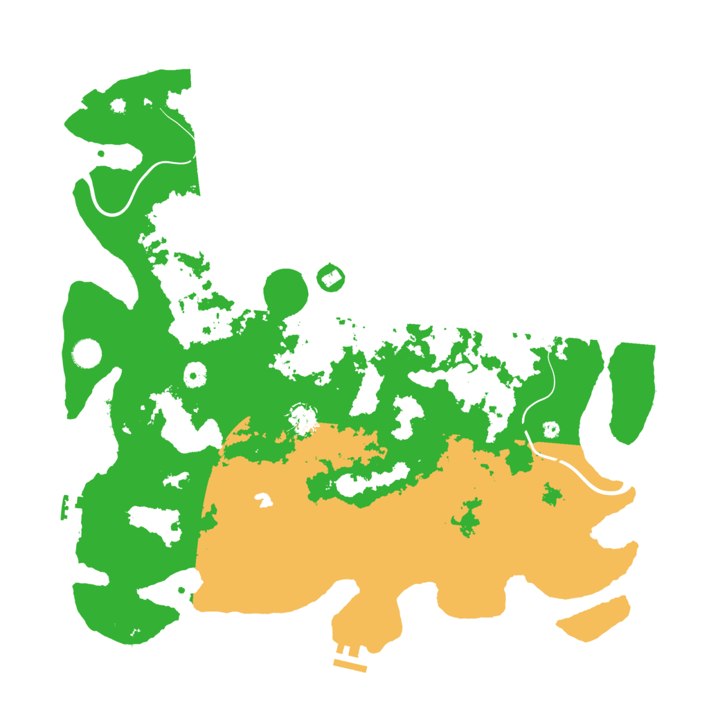 Biome Rust Map: Procedural Map, Size: 4250, Seed: 1747615381