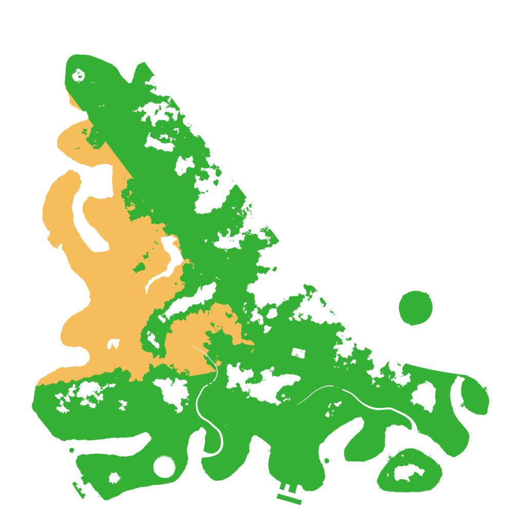 Biome Rust Map: Procedural Map, Size: 4250, Seed: 2695104