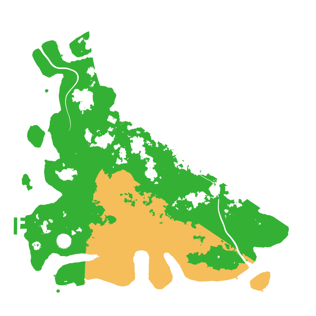 Biome Rust Map: Procedural Map, Size: 3750, Seed: 623459412