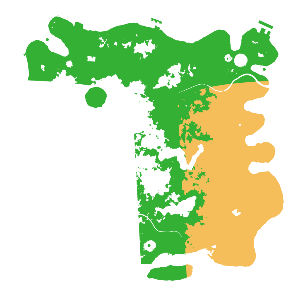 Biome Rust Map: Procedural Map, Size: 4000, Seed: 1675378227