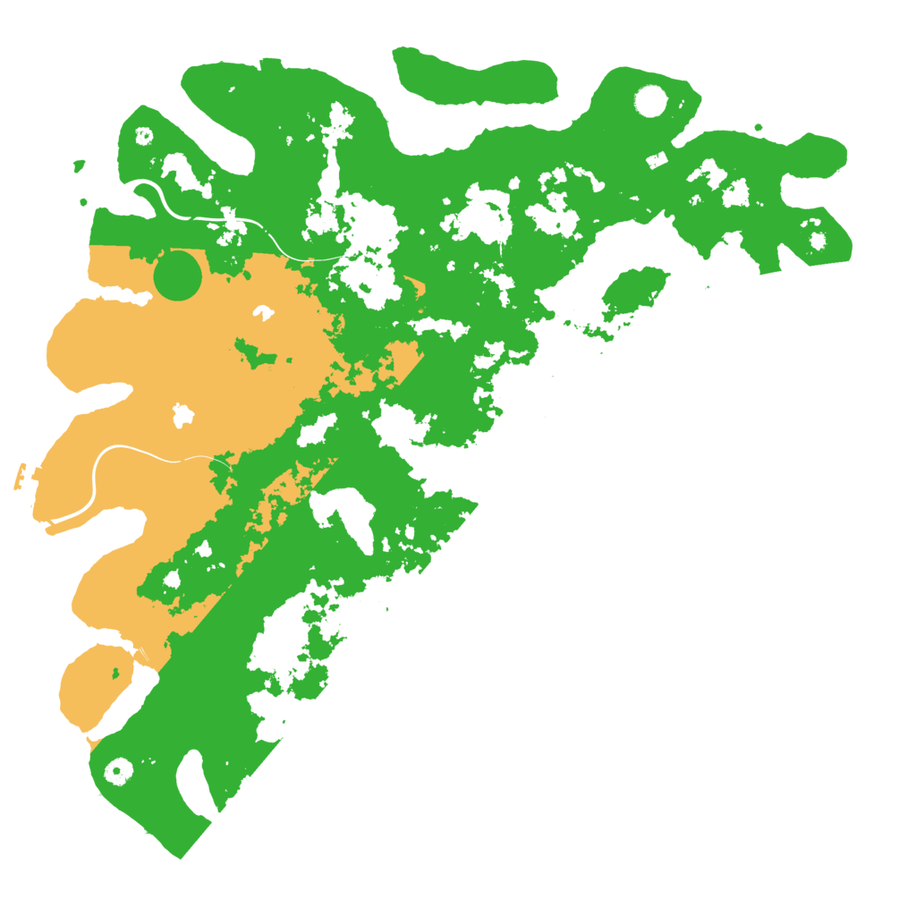 Biome Rust Map: Procedural Map, Size: 5000, Seed: 944066534