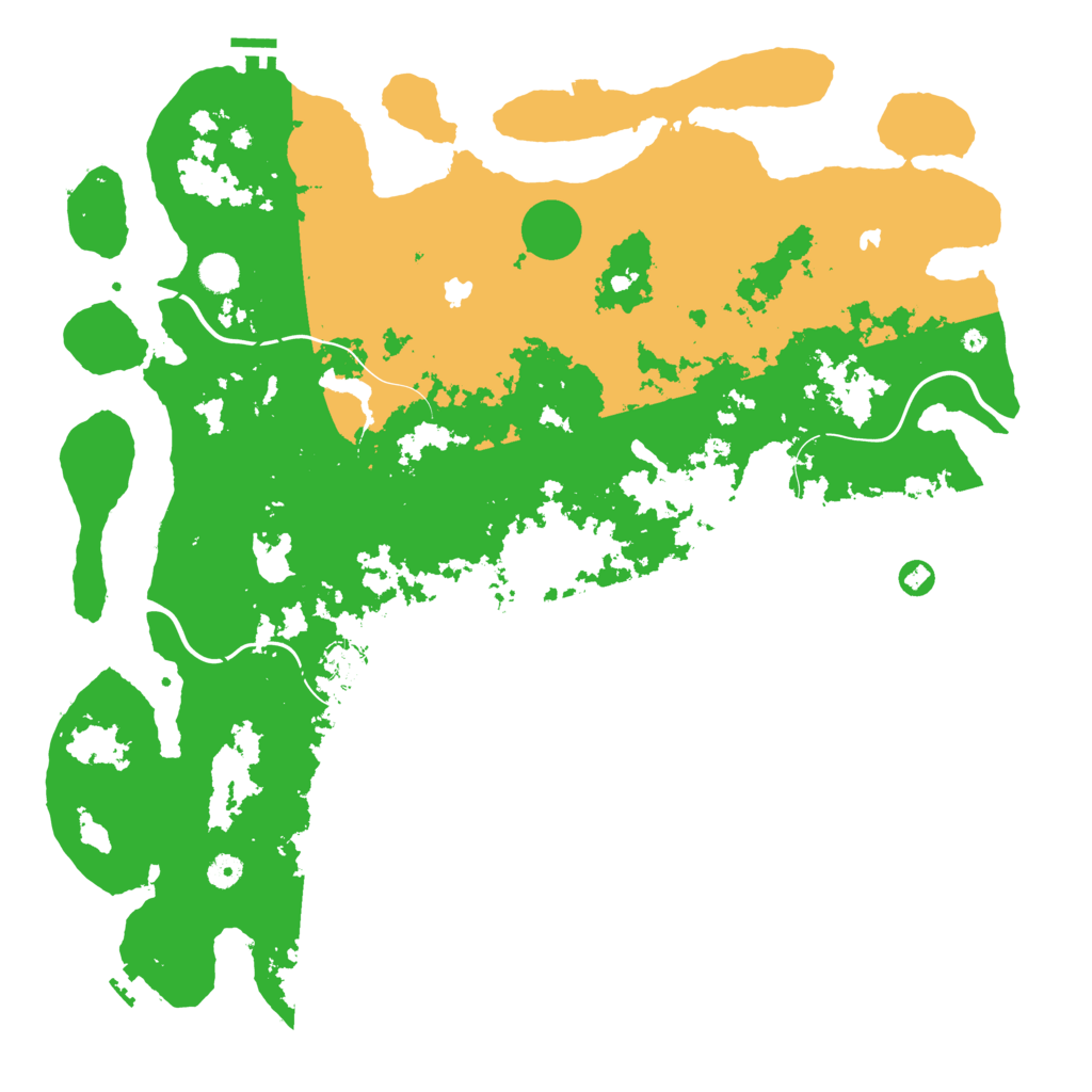 Biome Rust Map: Procedural Map, Size: 4800, Seed: 98162874