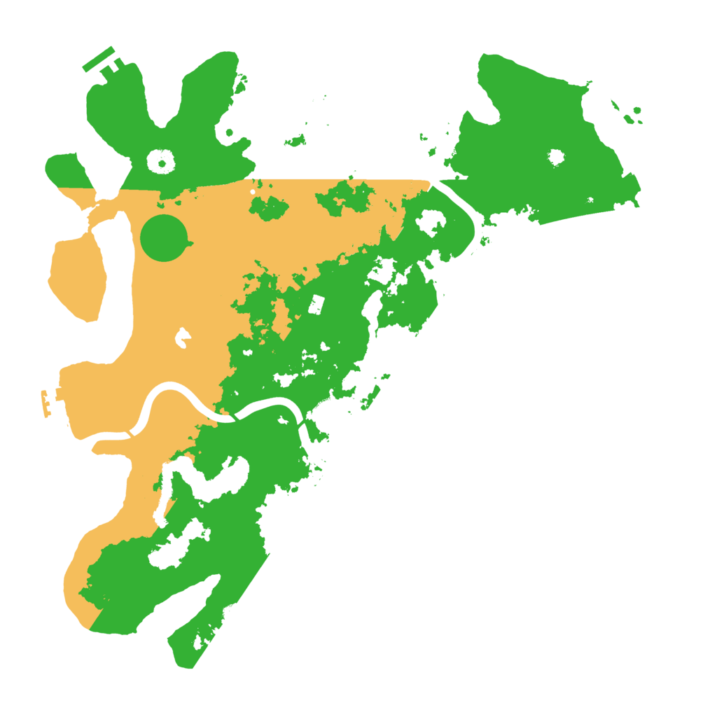 Biome Rust Map: Procedural Map, Size: 4000, Seed: 1744814932