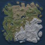Thumbnail Rust Map: Procedural Map, Size: 4800, Seed: 1867238502, 17 Monuments